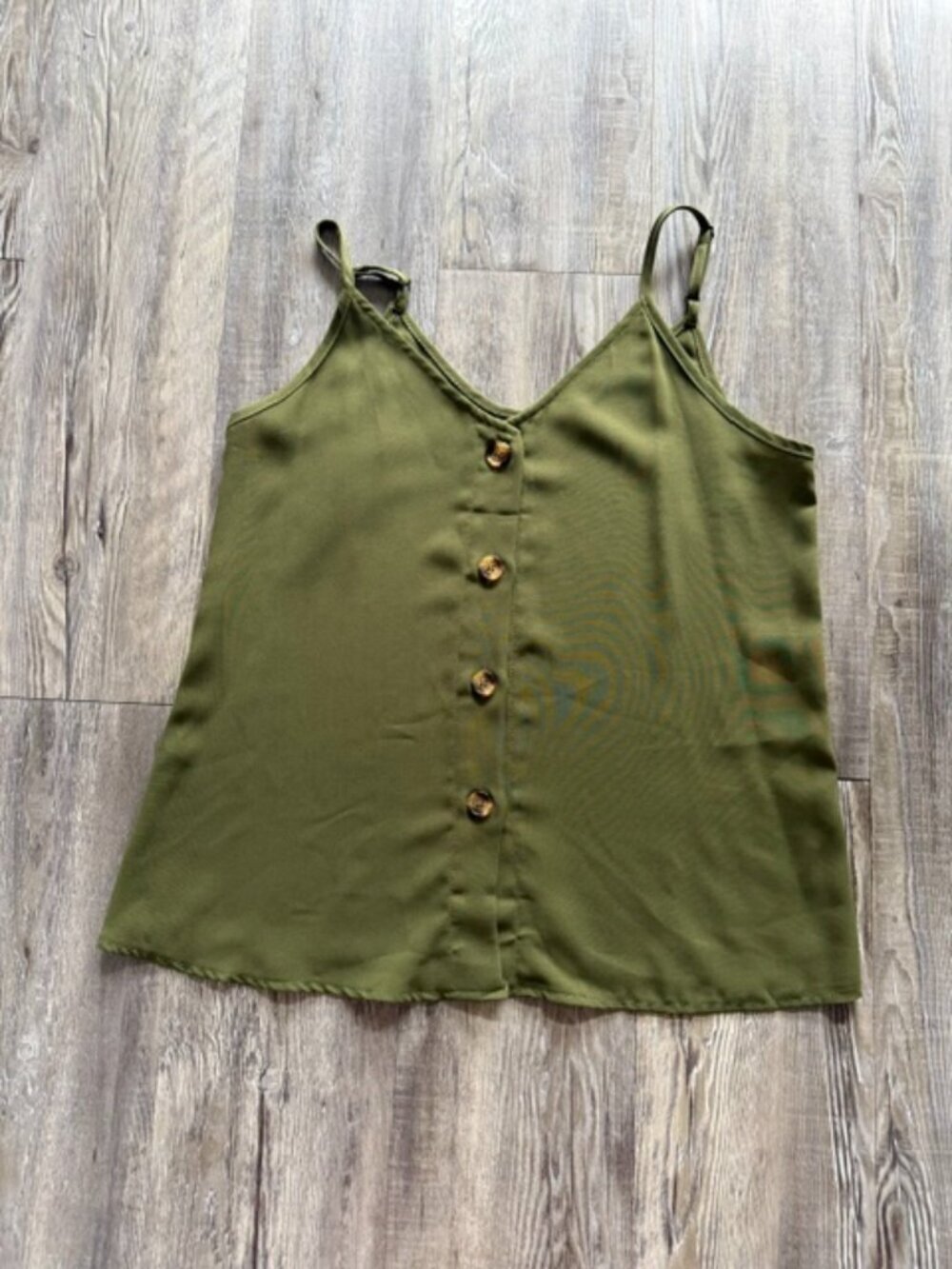 Olive Tank Top
